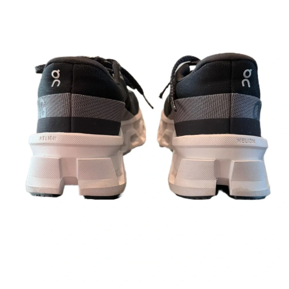 ON Running Cloudmonster 2 Running Shoe Black Frost Womenâs 6.5 - Picture 5 of 15